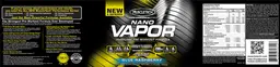 Label for Nano Vapor Blue Raspberry