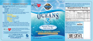 Oceans 3 Beyond Omega-3 Cod Liver Oil Or