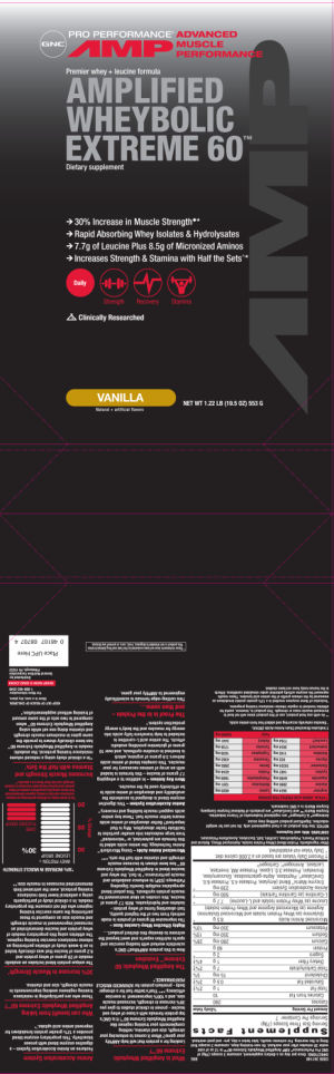 Amplified Wheybolic Extreme 60 Vanilla