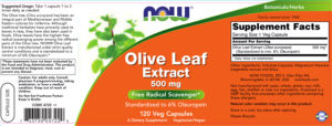 Olive Leaf Extract 500 mg