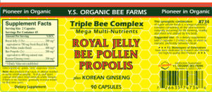 Royal Jelly Bee Pollen Propolis