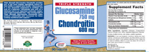 Triple Strength Glucosamine 750 mg Chond