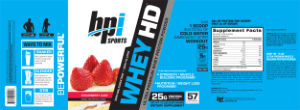 Whey HD Strawberry Cake
