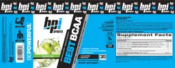 Label for Best BCAA Green Fusion