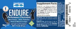 Label for Endure Performance Electrolyte