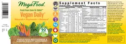 Label for Vegan Daily