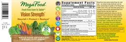Label for Vision Strength