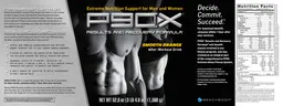 Label for P90X Results And Recovery Formula Smooth Orange
