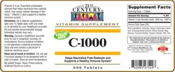Label for C-1000