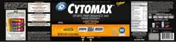 Label for Cytomax Sports Performance Mix Tangy Orange