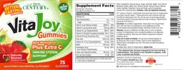 Label for Adult Multivitamin plus Extra C