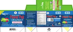 Label for Power Pak Cherry Limeade