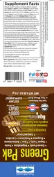 Label for Greens Pak Chocolate