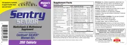 Label for Sentry SENIOR Womens 50+