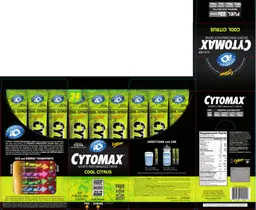 Label for Cytomax Sports Performance Mix Cool Citrus