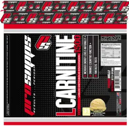 Label for L-Carnitine 1500 Vanilla