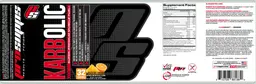 Label for Karbolic Orange Burst