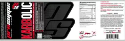 Label for Karbolic Super-Premium Muscle Fuel Unflavored