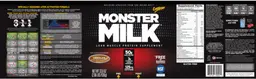 Label for Monster Milk Chocolate