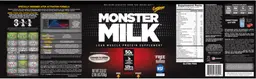 Label for Monster Milk Cookies 'N Creme