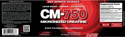 Label for CM-750