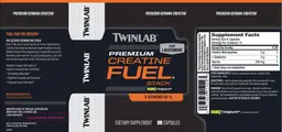 Label for Premium Creatine Fuel Stack