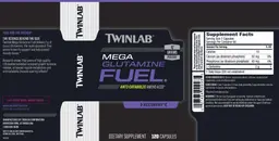 Label for Mega Glutamine Fuel
