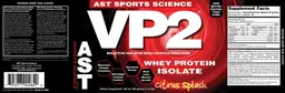 Label for VP2 Citrus Splash