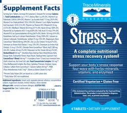 Label for Stress-X