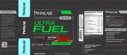 Label for Ultra Fuel Fruit Punch