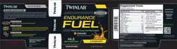 Label for Endurance Fuel Citrus Burst