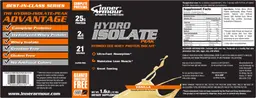 Label for Hydro Isolate Peak Vanilla