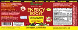 Label for Energy Boost