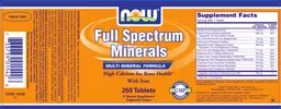 Label for Full Spectrum Minerals
