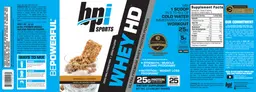 Label for Whey HD Granola Crunch