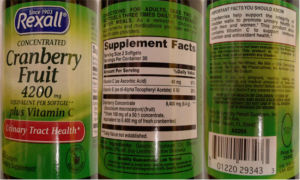 Concentrated Cranberry Fruit Plus Vitami