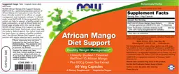 Label for African Mango Diet Support