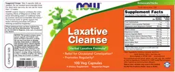 Label for Laxative Cleanse