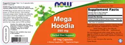 Label for Mega Hoodia 250 mg