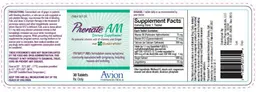 Label for Prenate AM
