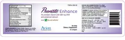 Label for Prenate Enhance