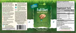 Label for Full Diet