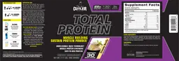Label for Total Protein Creamy Vanilla
