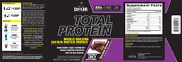 Label for Total Protein Chocolate Brownie