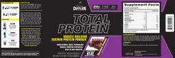 Label for Total Protein Chocolate Brownie