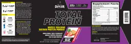 Label for Total Protein Strawberry Graham Cracker
