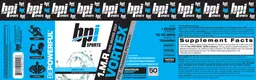 Label for 1.M.R Vortex Snow Cone