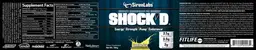 Label for Shock'd Lemon Ice