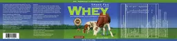 Label for Grass Fed Hormone Free Whey Chocolate
