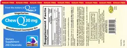 Label for ChewQ 30 mg